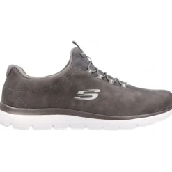 Baskets*Skechers Summits Itz Bazik Gris